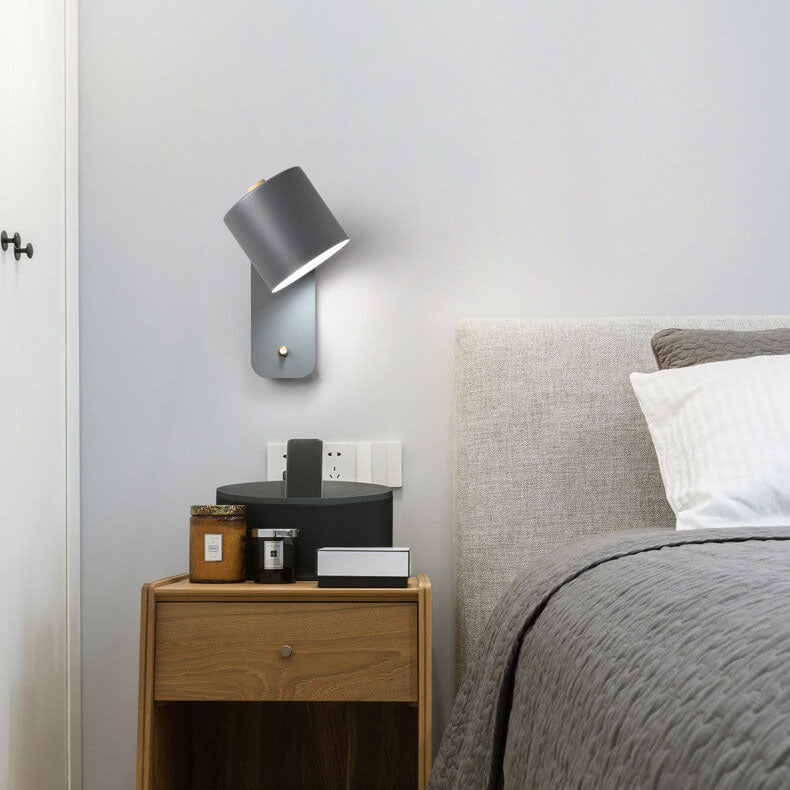 Nordic Macaron Cylinder Wall Sconce