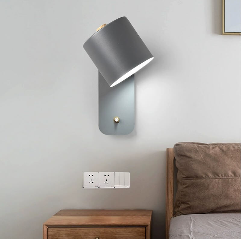 Nordic Macaron Cylinder Wall Sconce