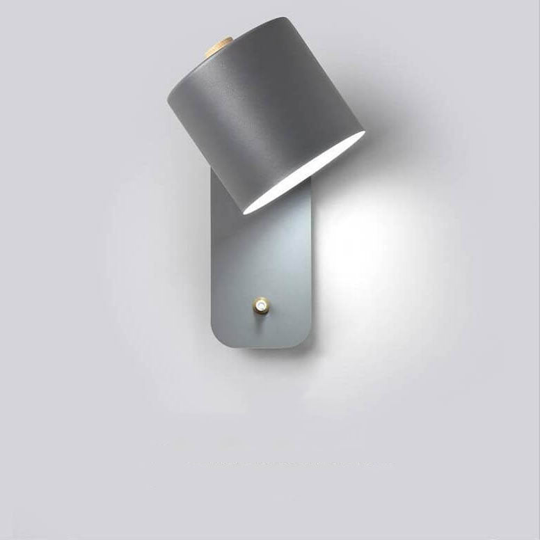 Nordic Macaron Cylinder Wall Sconce