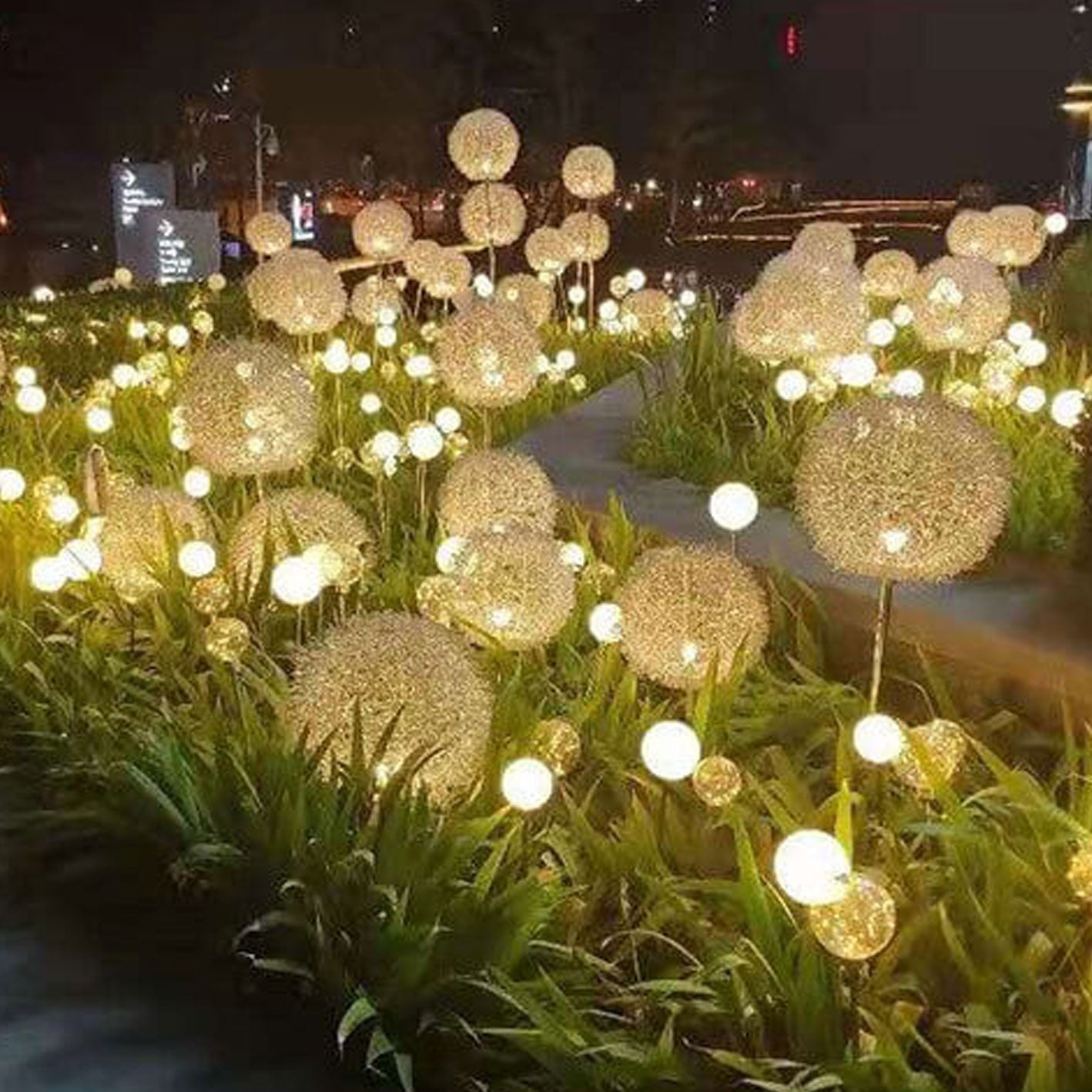 Premium Solar Dandelion LED Garden Light