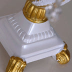 Luxury Lace Resin 1-Light Table Lamp - European Design
