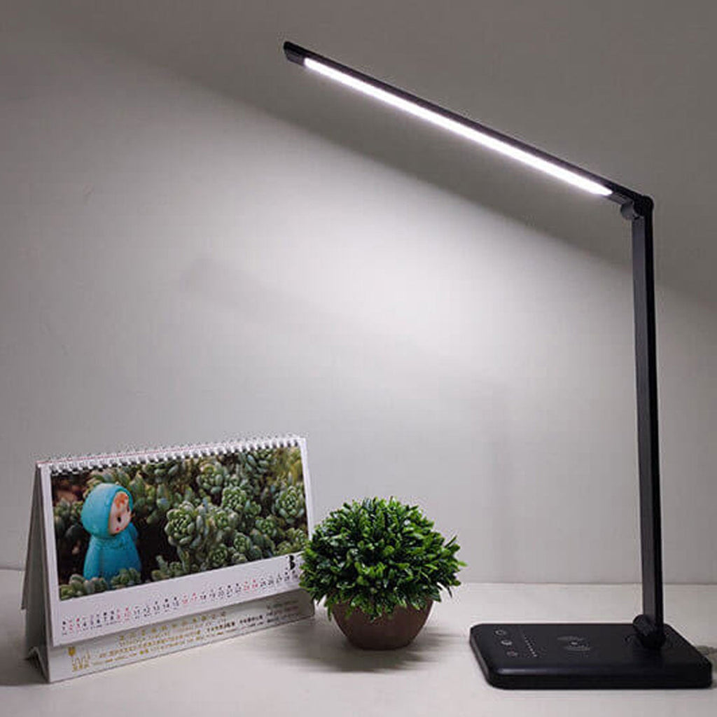 Premium Rechargeable LED Desk Lamp with Eye Protection - Foldable Design