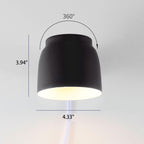 Rotatable Nordic Column 1-Light Wall Sconce