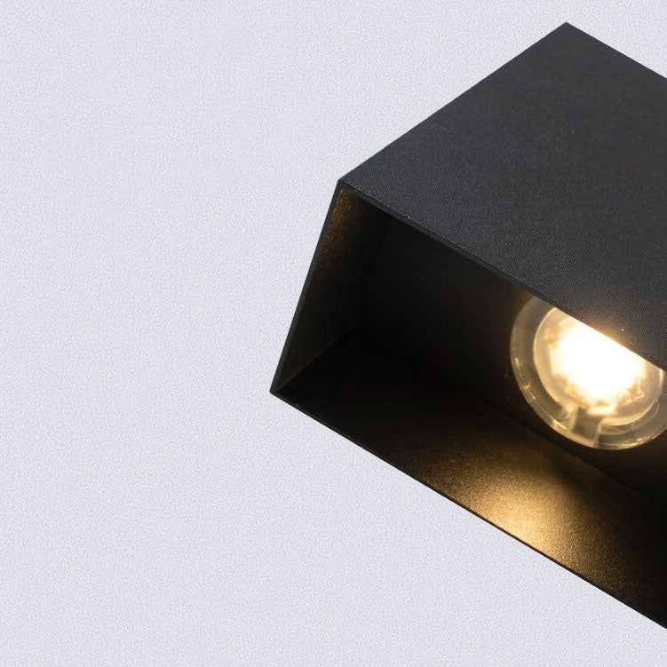 Square Aluminum LED Wall Sconce