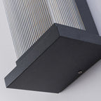 Premium Waterproof Striped Rectangle Wall Sconce Lamp