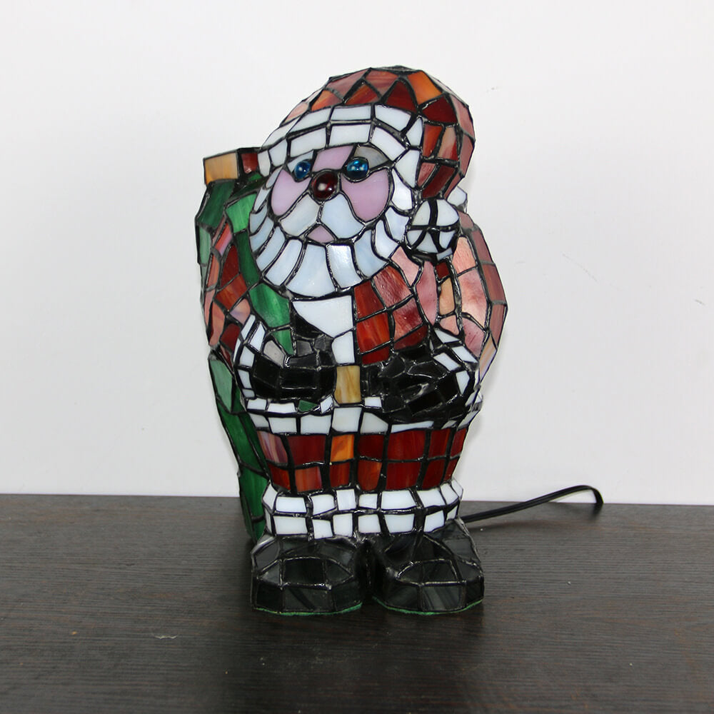 Premium Tiffany Stained Glass Animal Table Lamp - 1-Light Decorative Accent