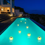 Premium Waterproof Solar LED Round Outdoor Drift Light