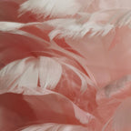 Nordic Goose Feather Flamingo Table Lamp - 1-Light Design for Bedside
