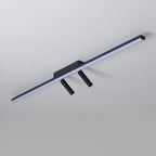 Nordic Minimalist LED Flush Mount Ceiling Light - Acrylic Long Strip Spotlight
