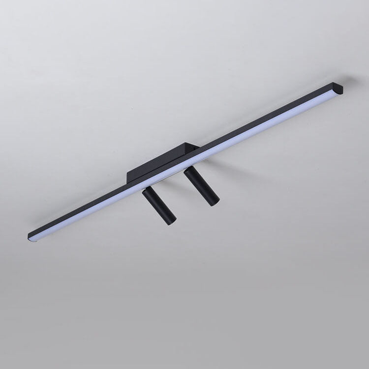 Nordic Minimalist LED Flush Mount Ceiling Light - Acrylic Long Strip Spotlight