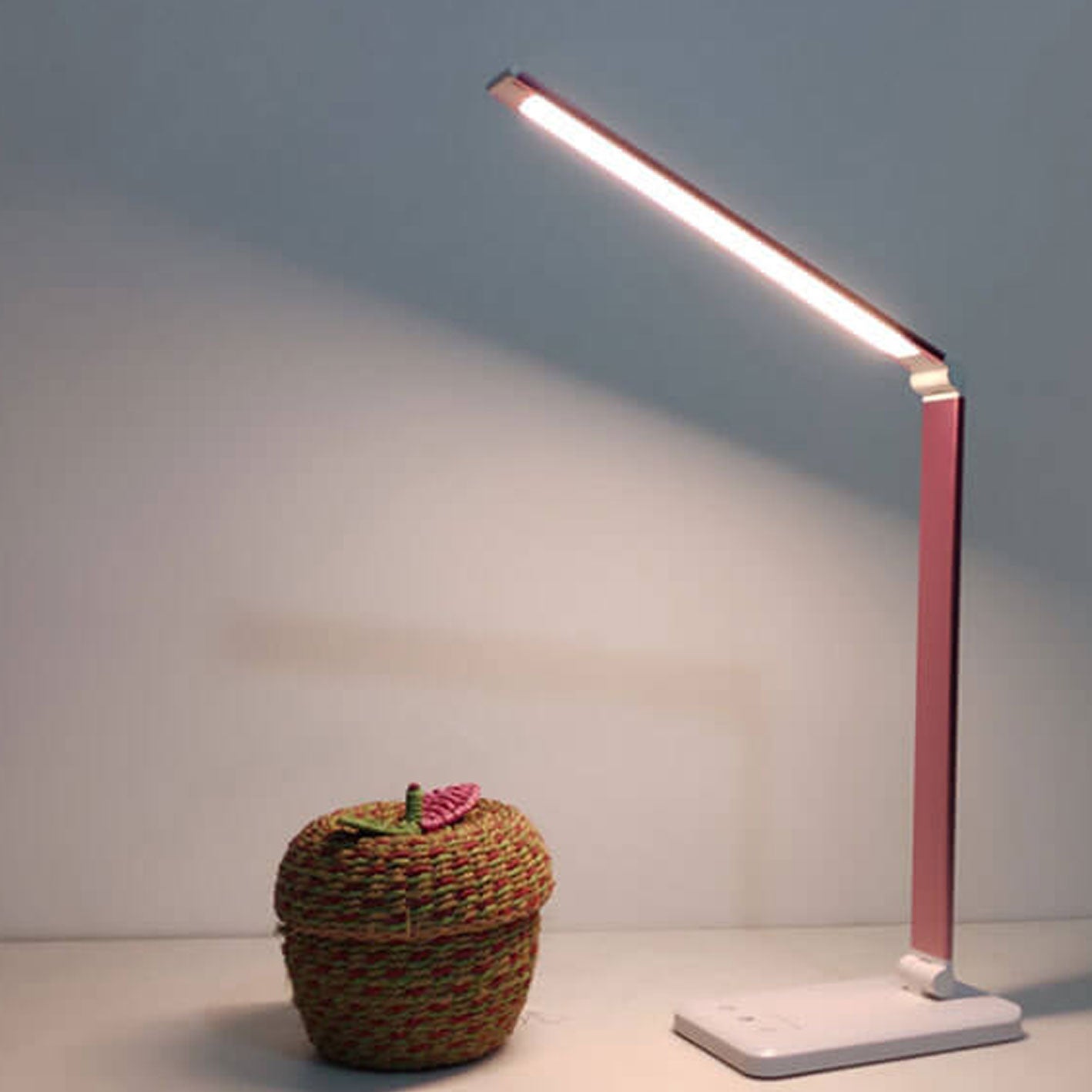 Premium Rechargeable LED Desk Lamp with Eye Protection - Foldable Design