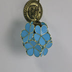 Tiffany Flower Glass Wall Sconce