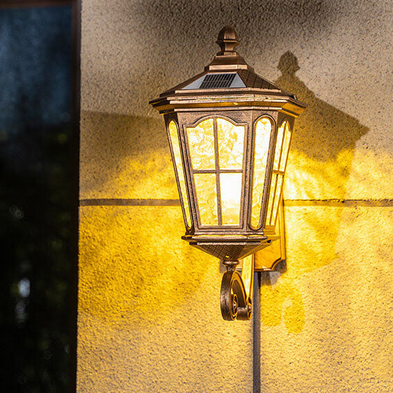 Premium European Waterproof Solar Outdoor Lantern
