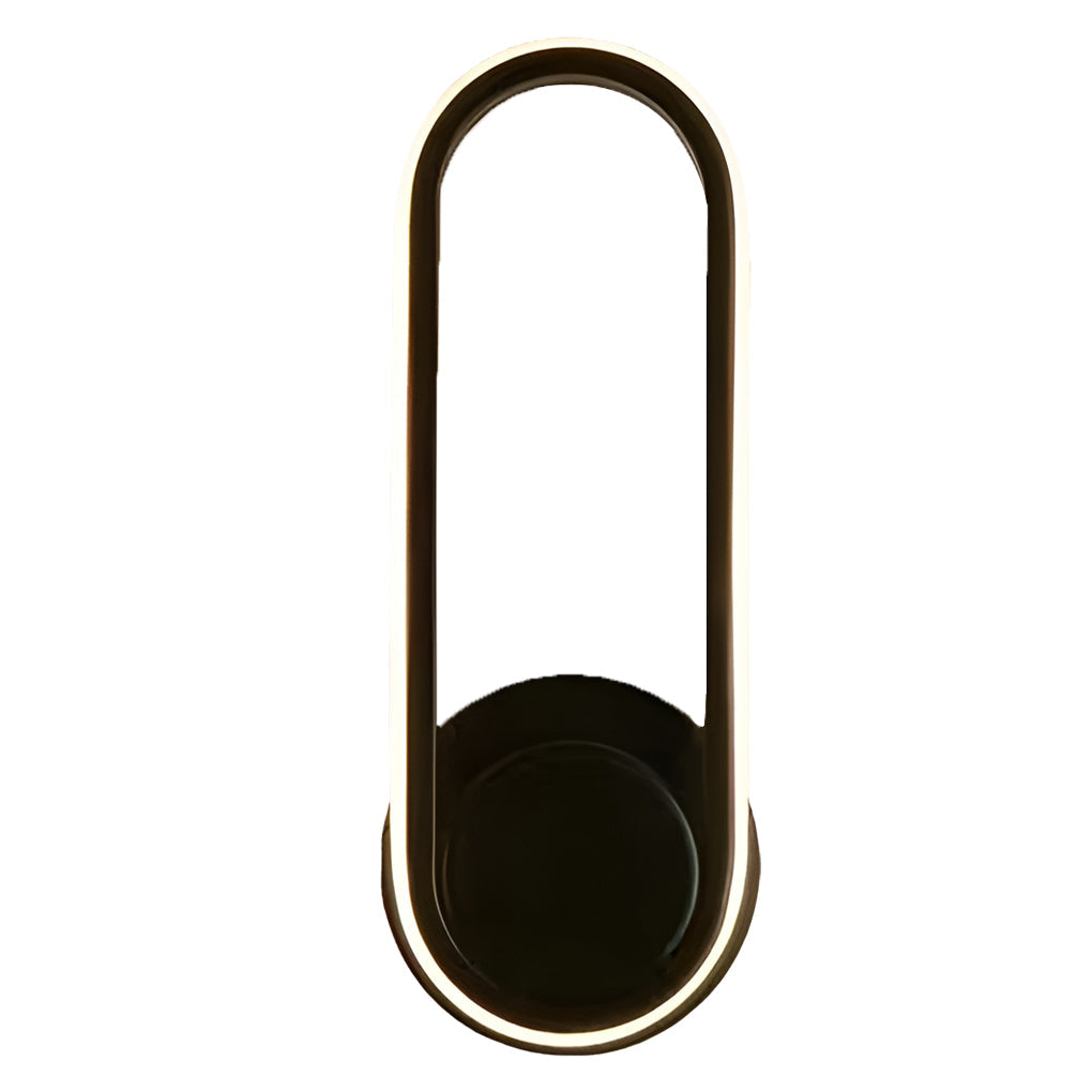 330° Rotatable Nordic LED Wall Sconce - Rounded Rectangular Design