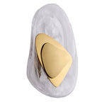 Modern Three-Step Dimming LED Glass Wall Sconce