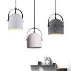 Nordic Cement Cylinder Pendant Light