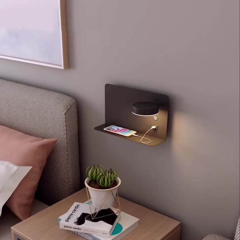 Square LED USB Rechargeable Wall Sconce