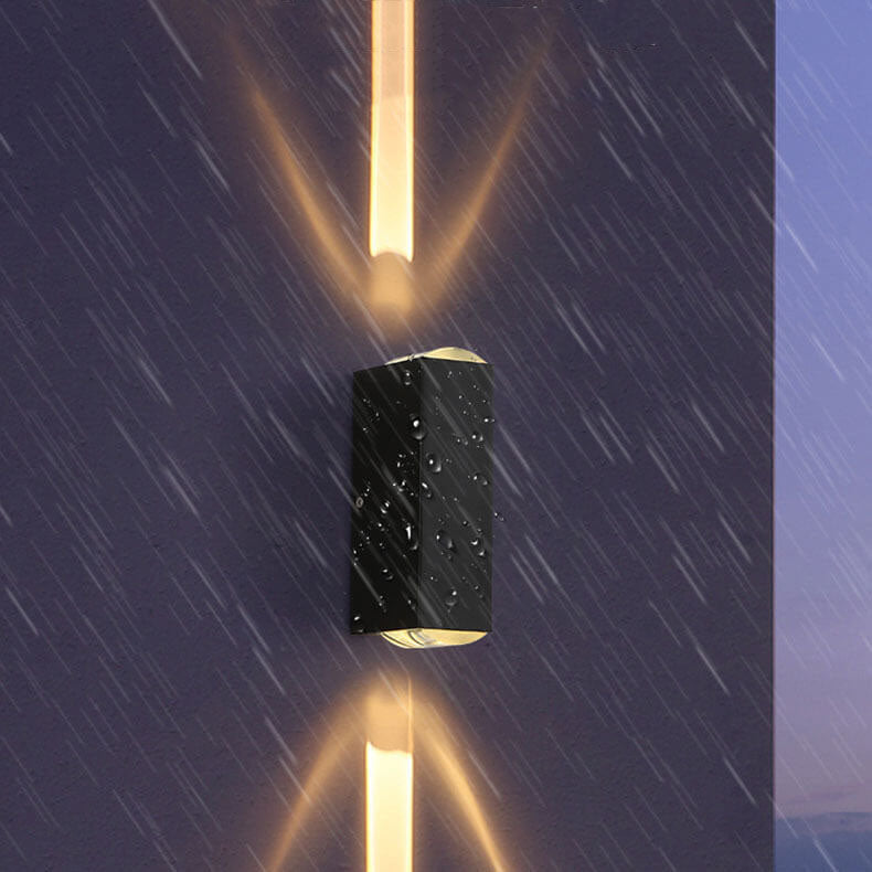 Rectangular LED Outdoor Wall Light
