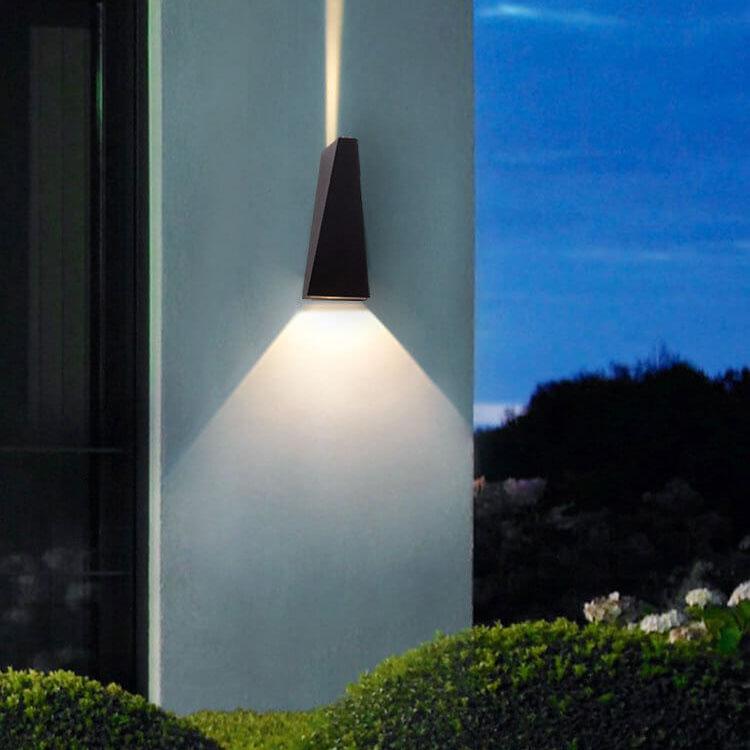 Contemporary Trapezoid LED 2-Light Sconce