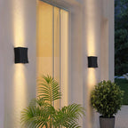 Premium Square Aluminum LED Outdoor Wall Light