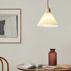 Nordic Minimalist 1-Light Pleated Pendant Lamp