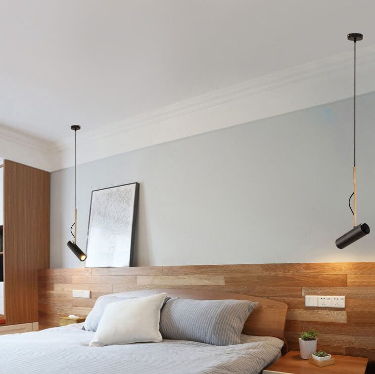 Premium Gold LED Spotlight Pendant Light - Modern Minimalist Design