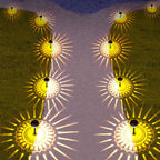 Premium Solar Waterproof LED Garden Light with Circular