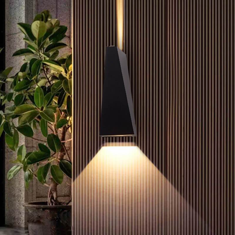 Contemporary Trapezoid LED 2-Light Sconce