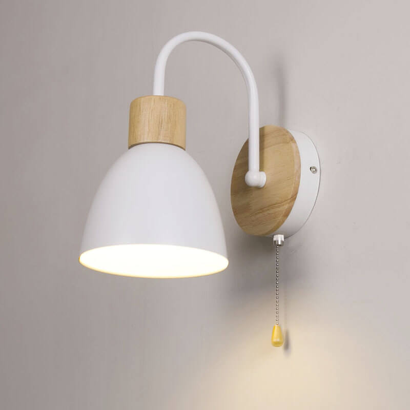 Nordic Macaron Wall Sconce with Switch