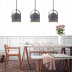 Nordic Cement Cylinder Pendant Light