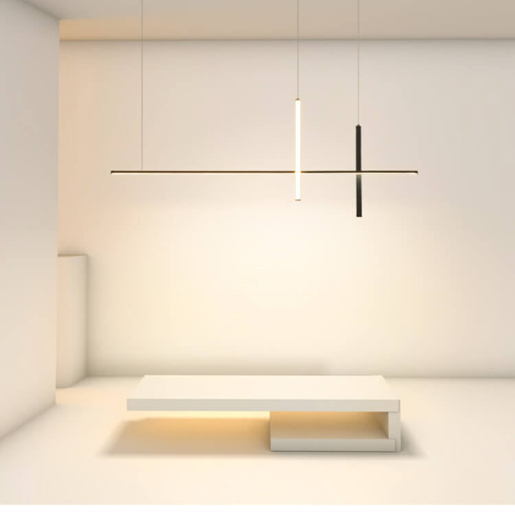 Sleek Long Line LED Chandelier