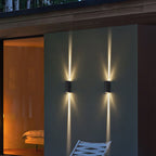 Double-Head LED Outdoor Wall Light