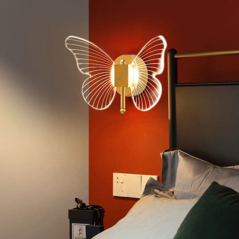 Nordic Butterfly Acrylic LED Sconce