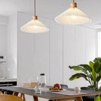 Nordic Minimalist 1-Light Pleated Pendant Lamp