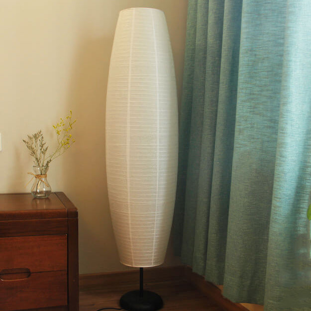 Nordic Minimalist 2-Light Rice Paper Floor Lamp