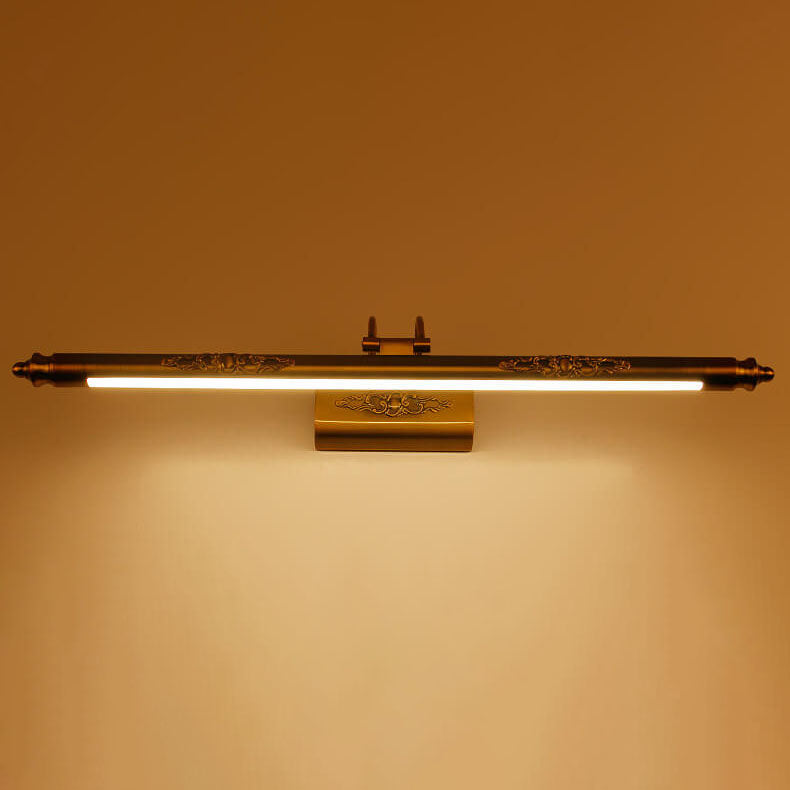 Carved LED Vanity Mirror Light