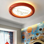 Premium Basketball LED Flush Mount Ceiling Light