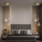 Elegant Acrylic Butterfly LED Pendant Light