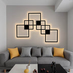 Modern Square LED Iron Wall Sconce Lamp