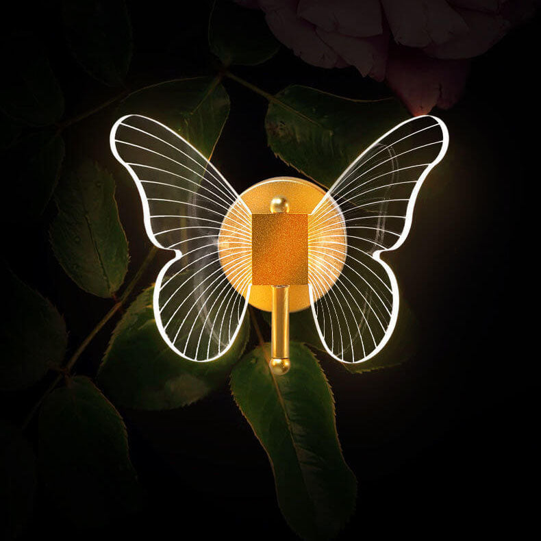 Nordic Butterfly Acrylic LED Sconce