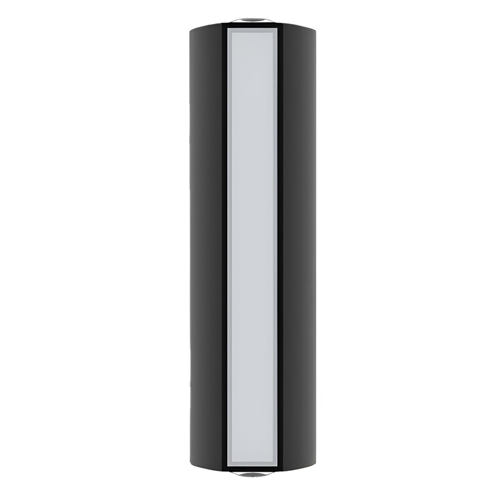 Modern Waterproof Black Rectangular LED Wall Lamp - Up and Down Lighting
