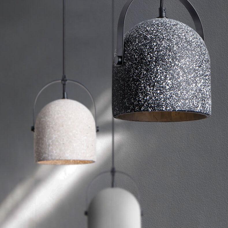 Nordic Cement Cylinder Pendant Light