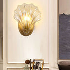 Glass Shell 1-Light Wall Sconce