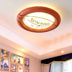 Premium Basketball LED Flush Mount Ceiling Light