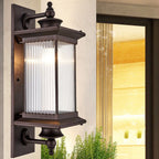 Premium Retro Rectangular Waterproof Outdoor Wall Sconce
