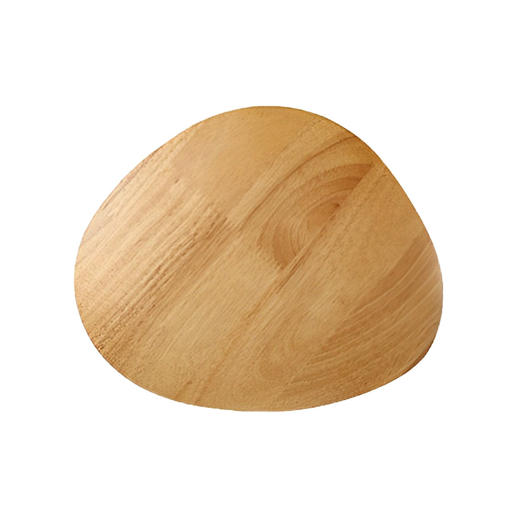Nordic Wood LED Wall Sconce - Round Oval Bedside Lamp
