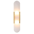 Modern Electroplated Metal G4 LED Up and Down Wall Sconces