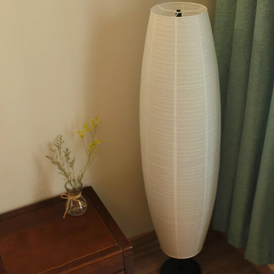 Nordic Minimalist 2-Light Rice Paper Floor Lamp