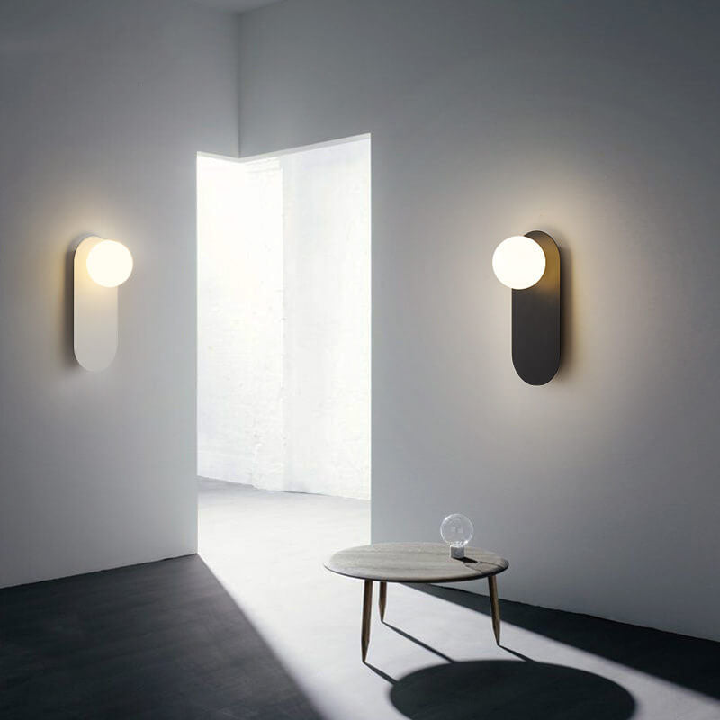 Nordic Minimalist Glass Wall Sconce