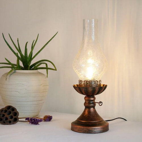 Classic Vintage Kerosene Oil Table Lamp